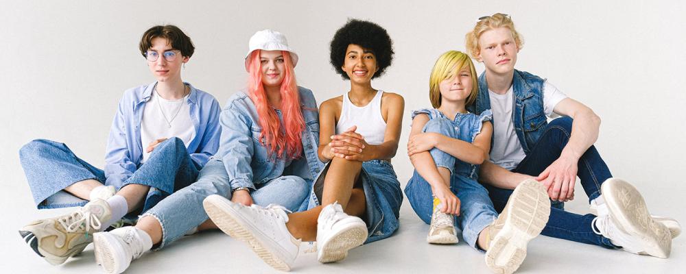 People sitting on the ground